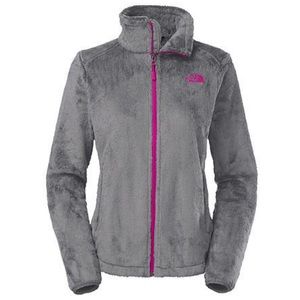 Women’s Northface Osito 2 jacket Grey and Pink